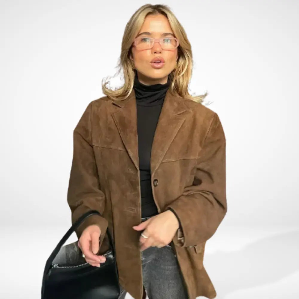 Oversized Blazer med Retrolook til Kvinder - Libby