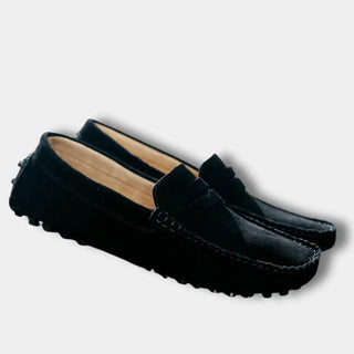 Klassisen tyylikkäät loafers-miesten kengät siistillä saumayksityiskohdalla – Demetrius