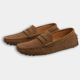 Klassisen tyylikkäät loafers-miesten kengät siistillä saumayksityiskohdalla – Demetrius