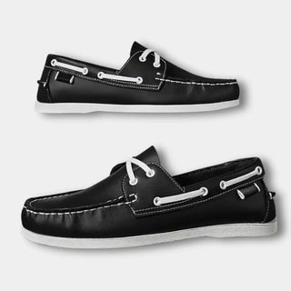 Klassiset nauhalliset loafersit siistillä mokkasaumalla miehille – Eric