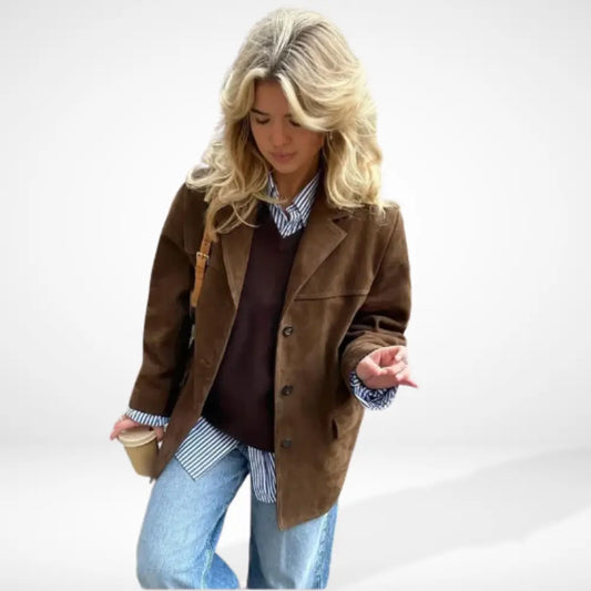 Oversized Blazer med Retrolook til Kvinder - Libby