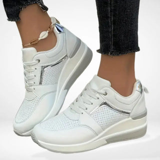Naisille Tyylikkäät Korokepohjaiset Muotisneakerit