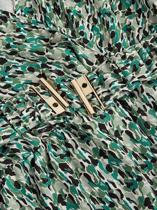 Vyötäröä korostava halkiollinen Maxi-mekko naisille – Katy