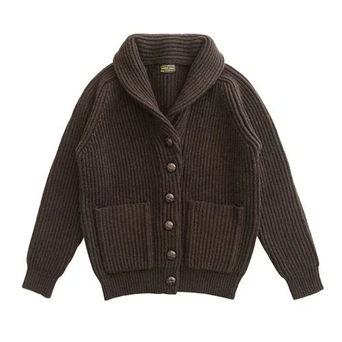 Lest | Vintage Tyylikäs Miesten Villatakki