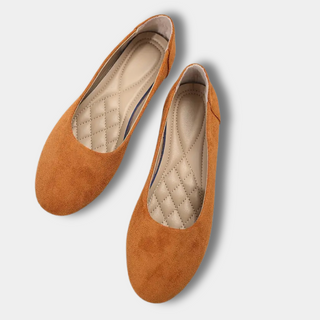 Pyöreäkärkiset klassiset ballerinat naisille – Lily