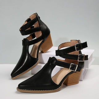 Lumi | Elegantti Chunky Heel Sandaalit Naisten