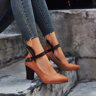Lumi | Elegantti Chunky Heel Sandaalit Naisten