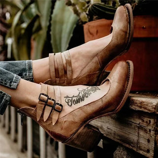 Lumi | Elegantti Chunky Heel Sandaalit Naisten