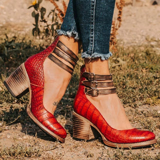 Lumi | Elegantti Chunky Heel Sandaalit Naisten
